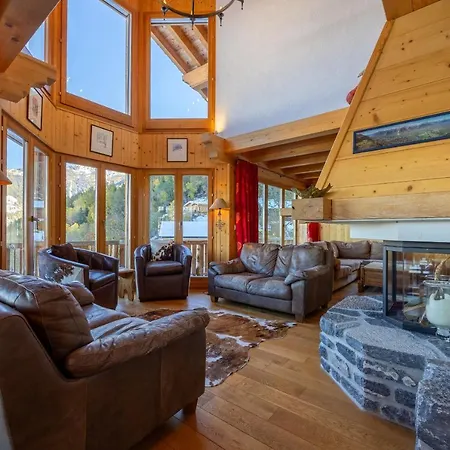 Vansamis, Breathtakinng Views & Sauna * Nendaz