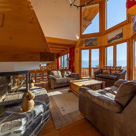 Chalet Vansamis, Breathtakinng Views & Sauna Nendaz