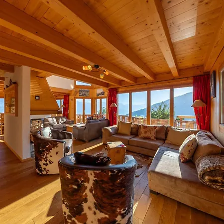 Vansamis, Breathtakinng Views & Sauna * Nendaz
