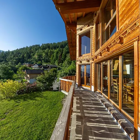 Vansamis, Breathtakinng Views & Sauna Chalet Nendaz