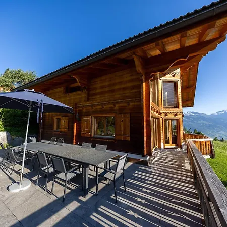 Chalet Vansamis, Breathtakinng Views & Sauna Nendaz